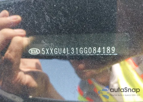 2016 Kia Optima Ex из США, поврежденный, VIN 5XXGU4L31GG084189